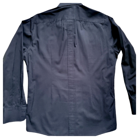 Mexx Dress Shirt Black Slim Fit Men's XS - Picture 3 of 6